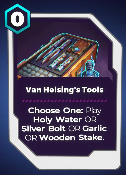 Van Helsing's Tools
